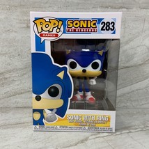 Funko POP! Sonic The Hedgehog Sonic With Ring #283 Sega Genesis - £10.36 GBP