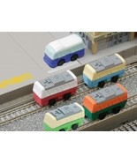 Iwako Japanese Puzzle Erasers Bus and Train Set 5 Pcs. - £7.82 GBP