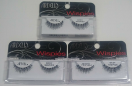 Lot of 3 Ardell  Baby Wispies Lashes, black - £11.95 GBP