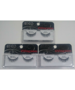 Lot of 3 Ardell  Baby Wispies Lashes, black - £12.01 GBP