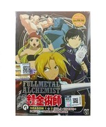DVD Anime Fullmetal Alchemist S1+2 Vol.1-115 End + 2 Movie + 3 Live Acti... - $56.99