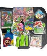Super Mario Party upplies Decorations Tableware Set Banners  Green Etc - $19.22