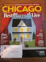 Chicago Magazine Big City Big Stories April 2014 Best Places To Live Brand New - £7.81 GBP