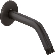 6 Inch Shower Arm And Flange - Solid Stainless Steel,, Rubbed Bronze - £26.70 GBP