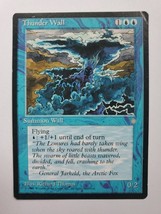 MTG Magic The Gathering Card Thunder Wall Summon Wall Blue Ice Age 1995 - $7.68