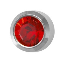 SELECT Stainless Regular Birthstone July R - £7.83 GBP