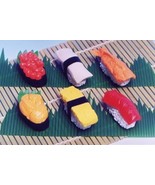 Iwako : Japanese Eraser - Sushi Set (6pcs) - £11.79 GBP