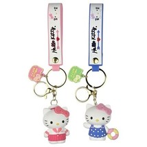 Hello Kitty Character 2&quot; Keychains Set of 2 - $286.56 MXN