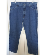 RUSTLER MEN'S 100% COTTON JEANS-40X32-NWT-REGULAR FIT-HEAVY WEIGHT DENIM - $13.99