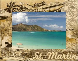 St. Martin Laser Engraved Wood Picture Frame (4 x 6)  - £23.96 GBP