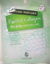 Naisture 15 Min. Collagen Essence Facial Mask Sheet Pack - Revital Colla... - £7.90 GBP