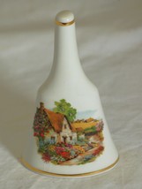 Prinknash Pottery Gloucester England Bell Thatched Cottage Theme - $12.86