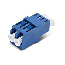 StarTech LC Coupler, Single Mode Fiber Coupler, LC/UPC Duplex Adapter, F... - $17.87