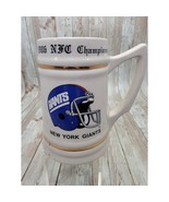 NY Giants 1986 NFC Champions/Super Bowl XXI Tankard Mug - $24.82 CAD