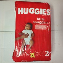 Huggies Little Snugglers Baby Diapers, Size 2, 12-18 Pounds - 29 Diapers - £12.93 GBP