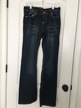 Rocawear Women&#39;s Juniors Blue Jeans Zip &amp; Button Size 7  - $55.29