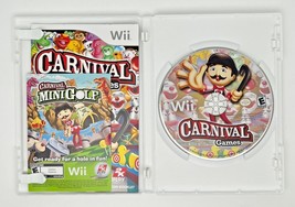 Carnival Games (Nintendo Wii, 2007) Complete in Box w/Manaul TESTED- MINT - £7.41 GBP