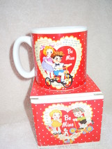 Be Mine Vintage Card Look Mug New Burton &amp; Burton - £6.27 GBP