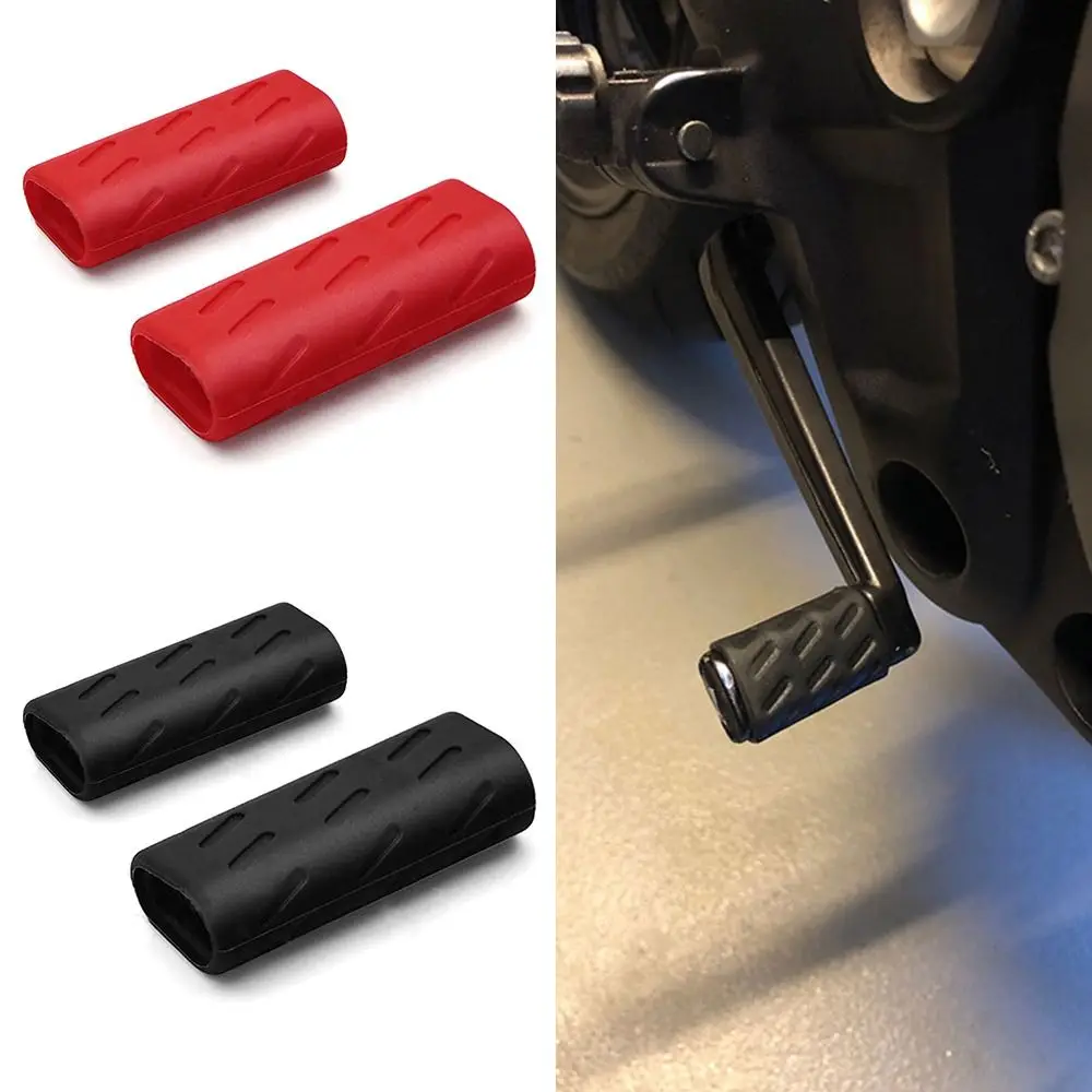 for DUCATI Black Red Shift Lever Rubber Sleeve Refitting Rubber Motorcycle Brake - £8.07 GBP+