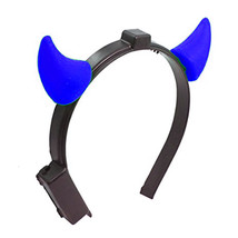 Light Up Devil Horns Blue - $24.09