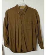 Vintage Pendleton Flannel Button Up Adult XLarge Brown Plaid Wool Grunge... - $49.99