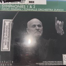 L.V. Beethoven : Zinman Conducts Beethoven Symphonies 1 &amp; CD Tonhalle Zurich - $7.50