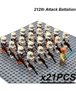 21pcs/set Obi-Wan Kenobi Leader the 212th Attack Battalion Star Wars Min... - $32.99