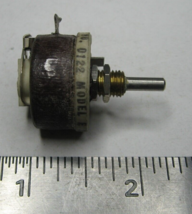 Potentiometer Rheostat 3500 Ohm Wirewound 3K5 .06A Ohmite 0122 - Used Qty 1 - $9.49