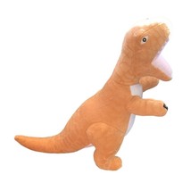 Mighty MyDogToy My Dog Toy Plush Dinosaur Trex Plush Stuffed Animal Toy 17 in Ta - £15.10 GBP