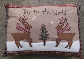 31146R - Joy to the World Cloth Pillow - $11.95