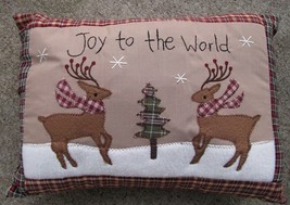 31146R - Joy to the World Cloth Pillow - £9.55 GBP