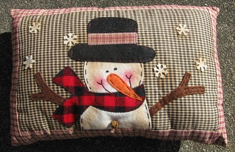 Primary image for 34690SP-Snowman Pillow Cloth 
