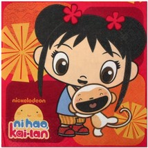 Ni Hao Kai-lan Party Supplies Lunch Cake Napkins x16 - £7.74 GBP
