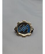 2016 Privateer Press Blue Enamel Pinback 1.2&quot; - $257.36 MXN