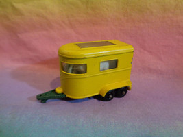 Vintage 1960&#39;s Matchbox Series No 43 Pony Trailer Lesney Made In England Yellow - £15.47 GBP