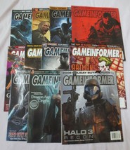 Lot 11 Game Informer Video Magazine Back Issues 2008 Iss 177-179 &amp; 181 - 188 - £31.60 GBP