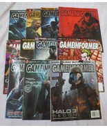 Lot 11 Game Informer Video Magazine Back Issues 2008 Iss 177-179 &amp; 181 -... - $40.00