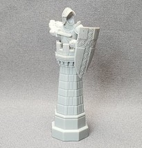 Harry Potter Wizard&#39;s Chess Set Replacement Piece White Rook Noble Colle... - $11.88