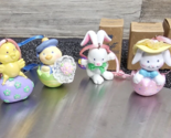 Avon Gift Collection Springtime Cuties Easter Ornaments - Lot of 6 w/ Bo... - £27.96 GBP