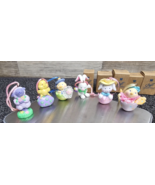 Avon Gift Collection Springtime Cuties Easter Ornaments - Lot of 6 w/ Bo... - $34.82