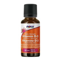 NOW Vitamin D3 Liquid Extra Strength 30mL (1000 IU / Drop) - FROM CANADA - $28.70