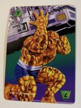 Marvel Overpower Power Cards 1995 Thing - £4.27 GBP