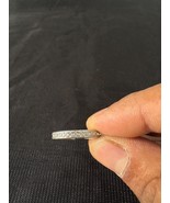 925 Sterling Silver CZ Diamond Full Eternity  Ring Band Size 6.5 SR0544 - $505.98 MXN