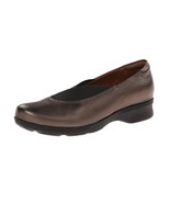New Clarks Artisan Women&#39;s  Aubria Fay Flat Shoes Bronze Size 7.5M - $121.32 CAD