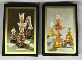 2 Vintage Stancraft Playing Cards Sealed Decks 1940-1965 Tax Stamp Velvet Boxes - £11.37 GBP