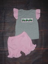 NEW Boutique Farm Tractor Girls Shorts Outfit Set - $13.59