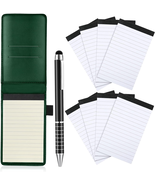 10 Pcs Pocket Notebook with Pen Set Included Mini Pocket Notepad Holder ... - $23.06