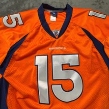 Reebok Broncos NFL Jersey #15 Football Orange Mesh Onfield Size 54 - $89.99