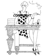 WOMANLY ADVICE FROM CATALLA mounted rubber stamp - €7,38 EUR