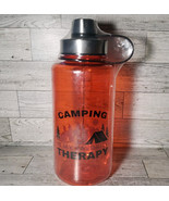 Red Ozark Trail BPA Free Plastic Camping Water Bottle w/ Screw-on Lid 32... - $15.90 CAD